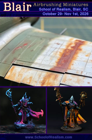 Dru Blair - Airbrushing Miniatures Workshop - Oct 2026