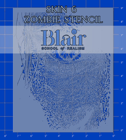 Blair Stencil - Skin 6  Zombie Stencil