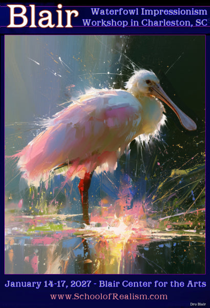 Dru Blair - Waterfowl Workshop in Charleston - Jan 2027