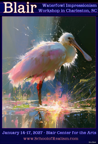 Dru Blair - Waterfowl Workshop in Charleston - Jan 2027