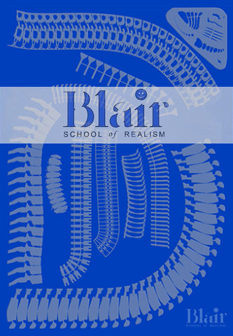 Blair Stencil -Biomechanical Set medium size